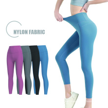 tiktok leggings Spandex / Nylon high waisted Tight Breathable seamless Yoga Pants gym leggins  Suit Gym Fitness Clothes For Wome